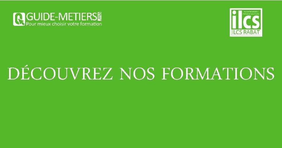 DÉCOUVREZ NOS FORMATIONS 