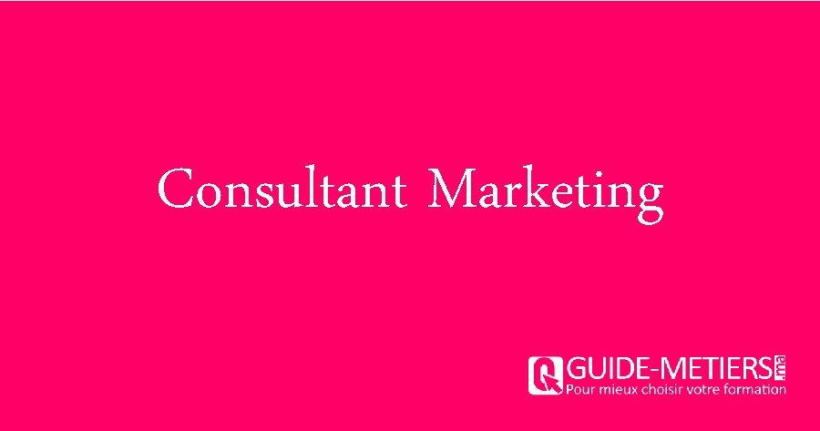 Consultant Marketing 