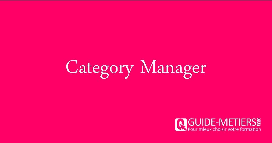 Category Manager 