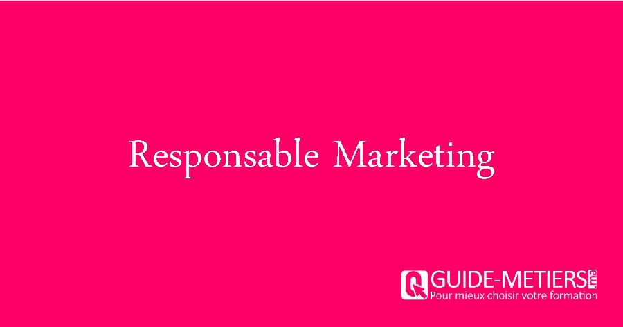 Responsable Marketing 