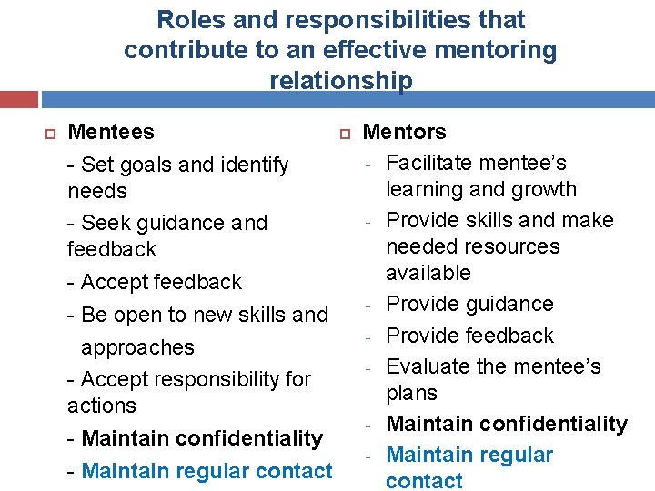 Empowering Your Mentoring Program With Training For Mentorship