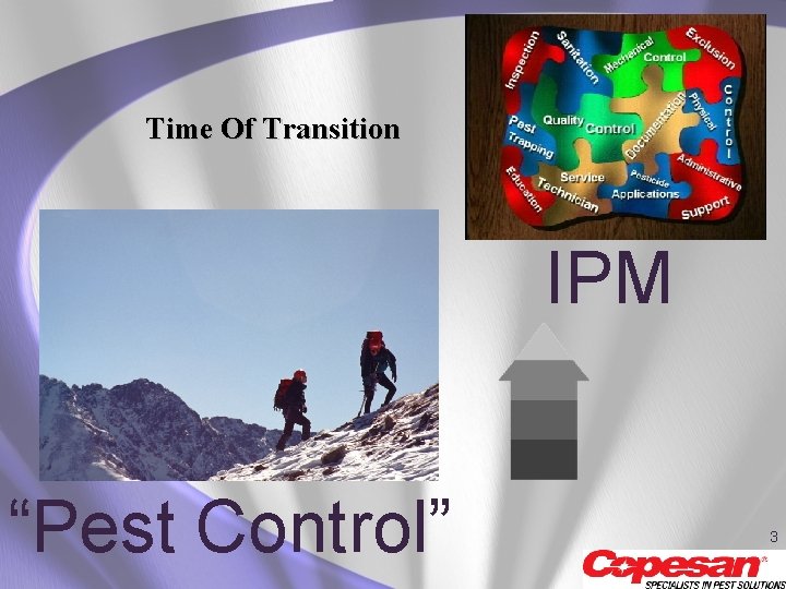 Time Of Transition IPM “Pest Control” 3 