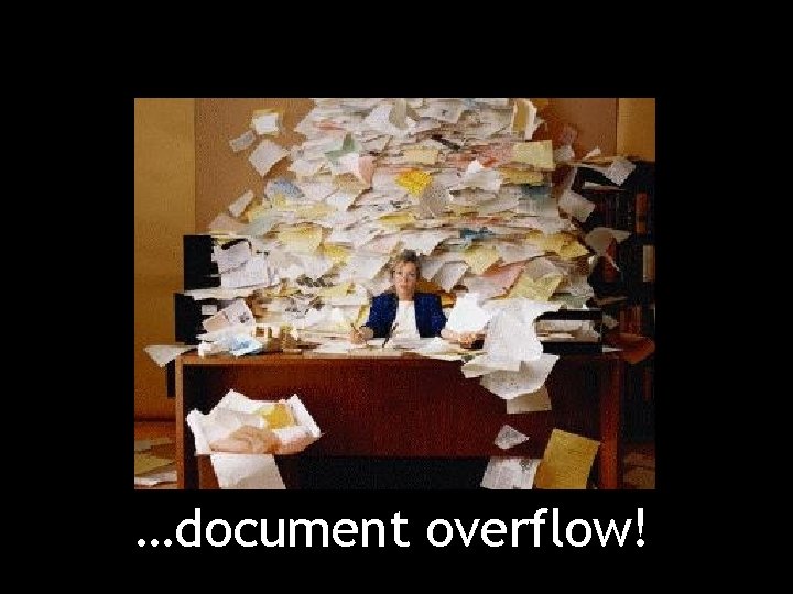 …document overflow! 