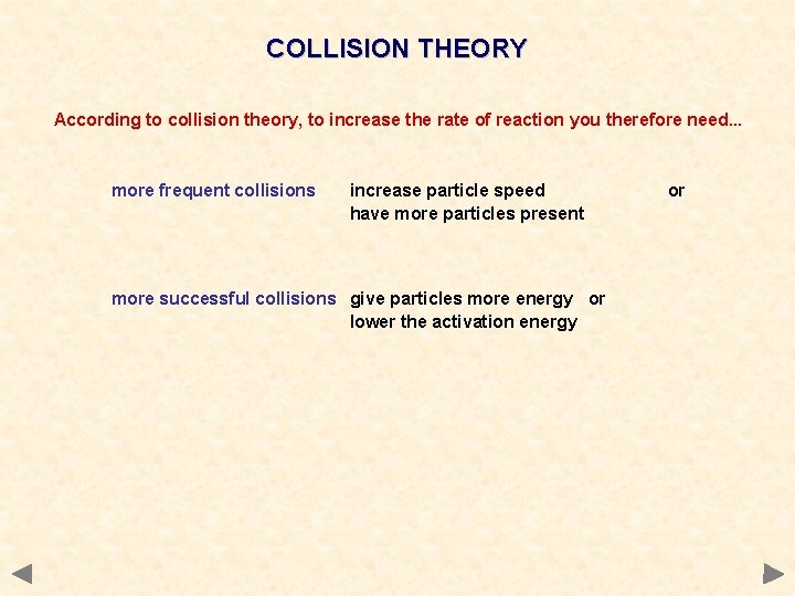 RATES OF REACTION 1 A guide for A