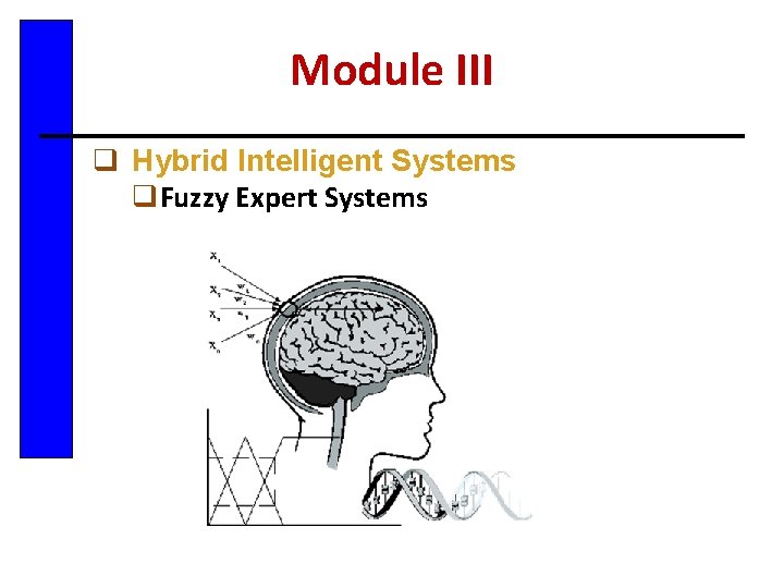 Module III q Hybrid Intelligent Systems q. Fuzzy Expert Systems 