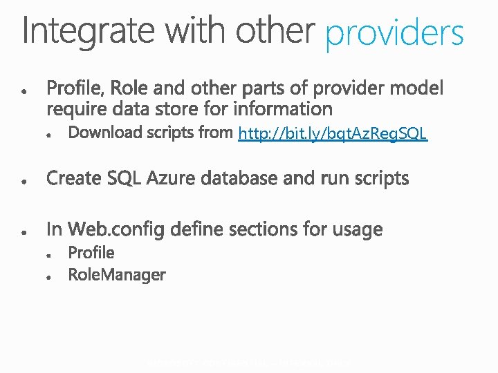 providers http: //bit. ly/bqt. Az. Reg. SQL 