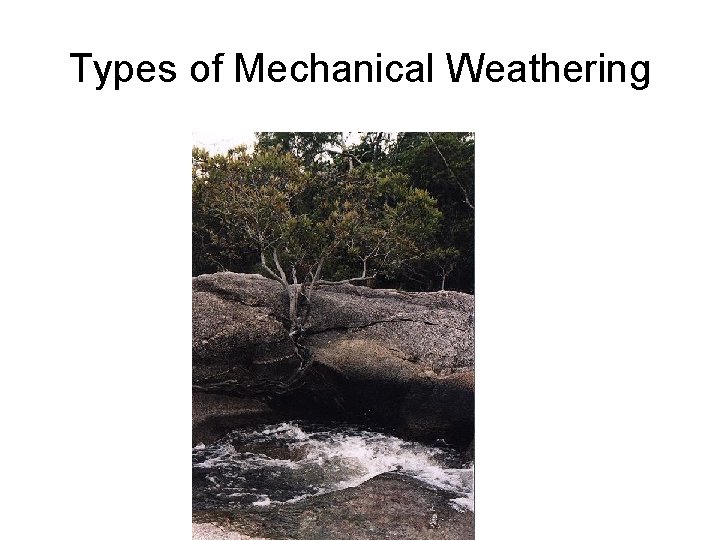 Types of Mechanical Weathering 