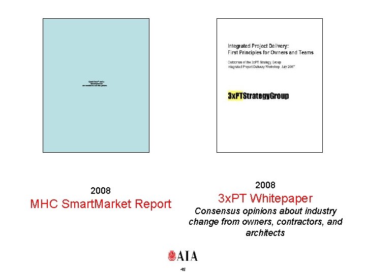 2008 3 x. PT Whitepaper MHC Smart. Market Report Consensus opinions about industry change