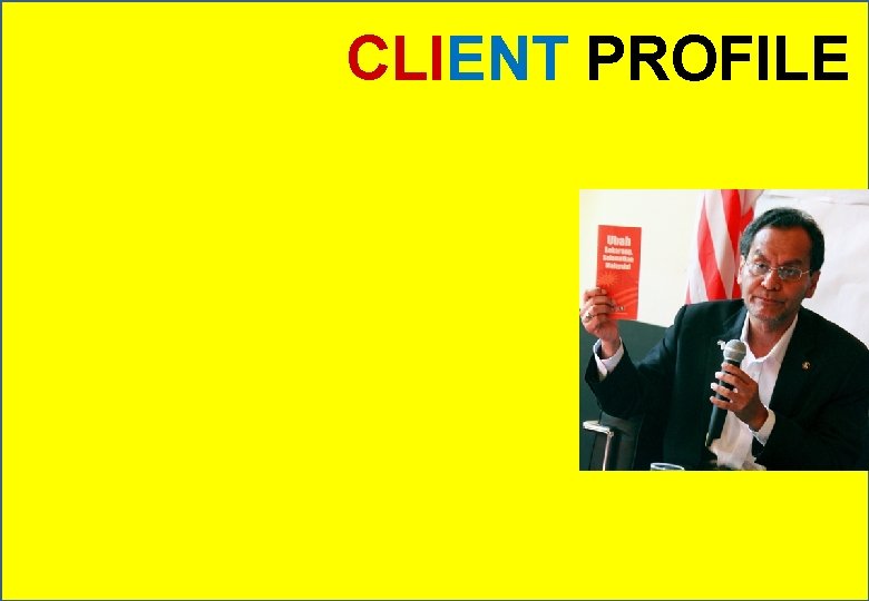 CLIENT PROFILE 