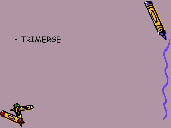  • TRIMERGE 