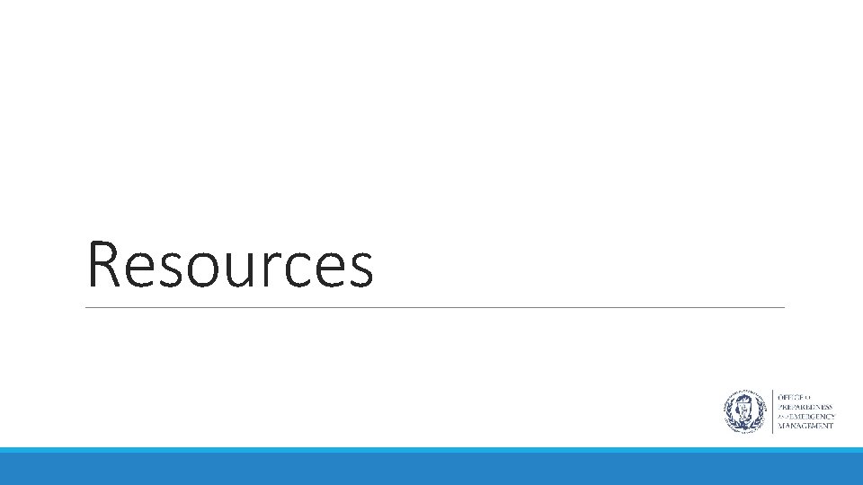 Resources 