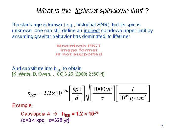 What is the “indirect spindown limit”? If a star’s age is known (e. g.