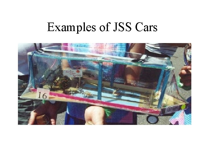 Examples of JSS Cars 