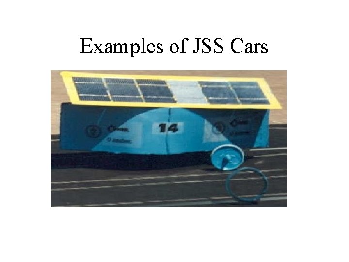 Examples of JSS Cars 