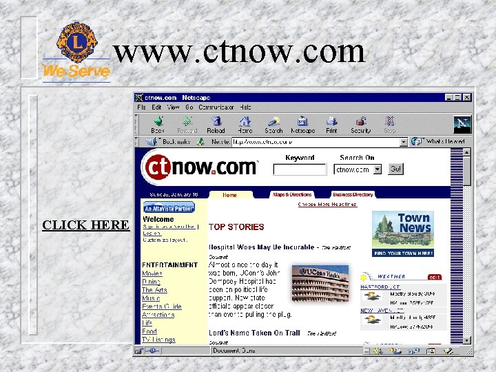 www. ctnow. com CLICK HERE 
