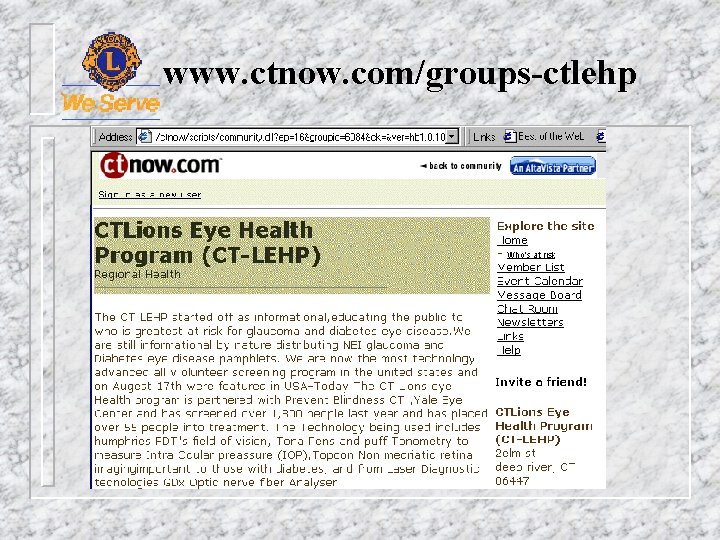 www. ctnow. com/groups-ctlehp 