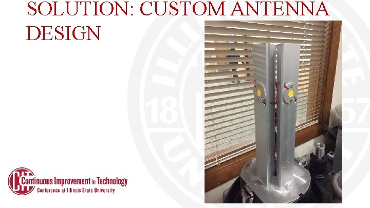 SOLUTION: CUSTOM ANTENNA DESIGN SOLUTION: CUSTOM ANTENNA DESIGN
