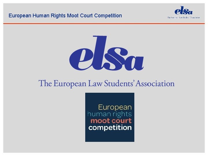 European Human Rights Moot Court Competition 