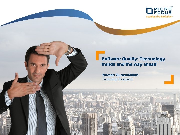 Software Quality Technology trends and the way ahead