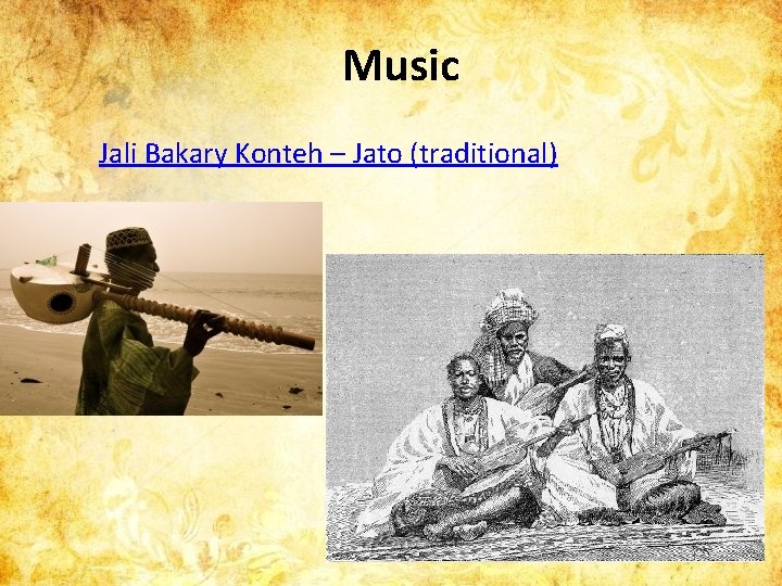 Music Jali Bakary Konteh – Jato (traditional) 