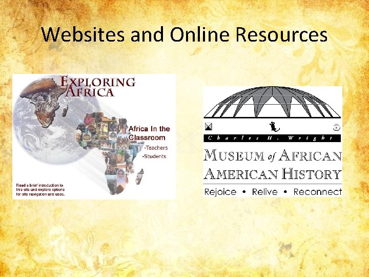 Websites and Online Resources 