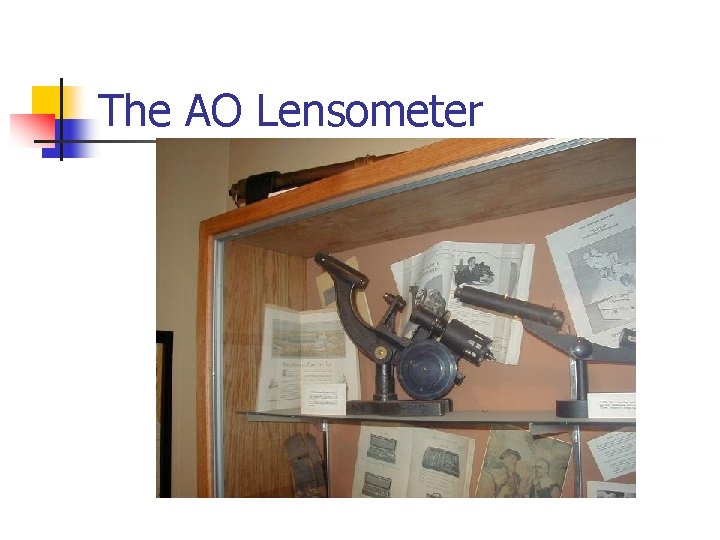 The AO Lensometer 