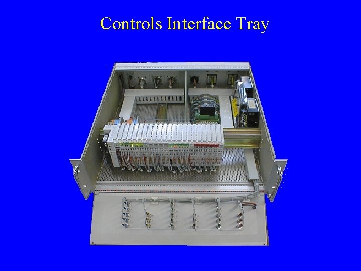 Controls Interface Tray 