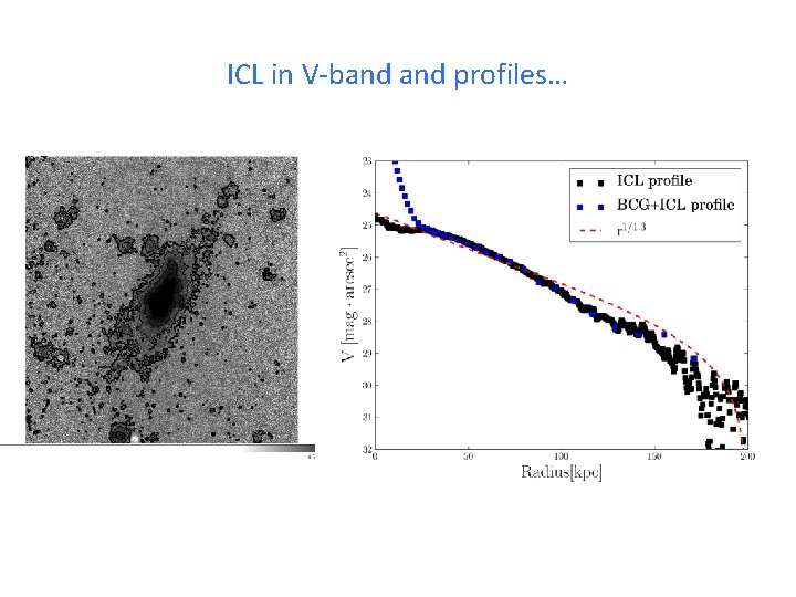 ICL in V-band profiles… 