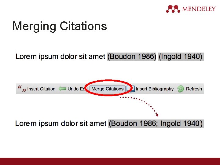 Merging Citations 