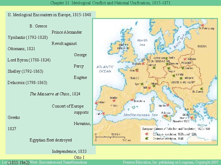 Chapter 21: Ideological Conflict and National Unification, 1815 -1871 II. Ideological Encounters in Europe,