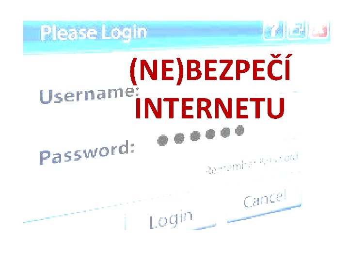 (NE)BEZPEČÍ INTERNETU 