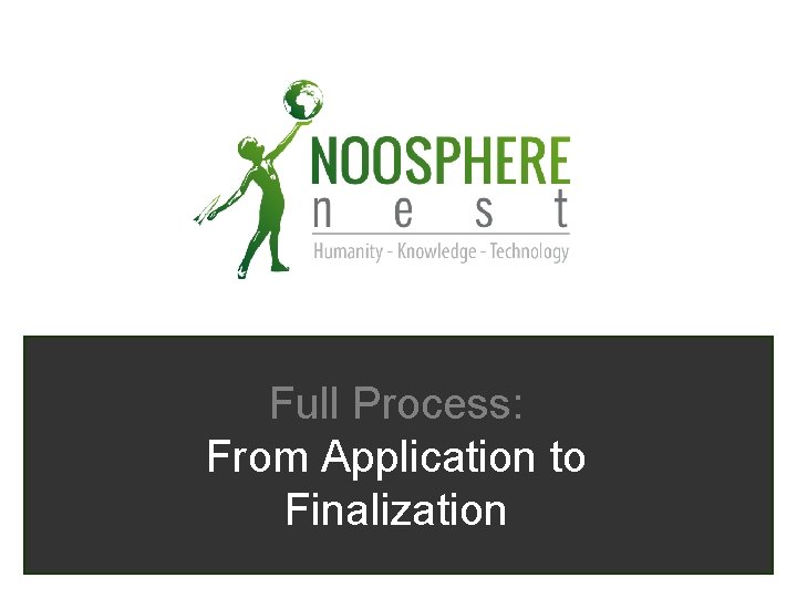 Full Process: From Application to Finalization 