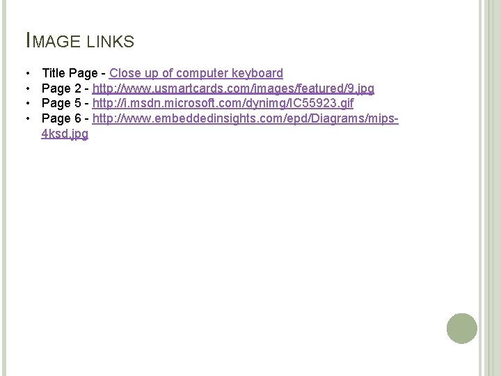 IMAGE LINKS • • Title Page - Close up of computer keyboard Page 2 IMAGE LINKS • • Title Page - Close up of computer keyboard Page 2