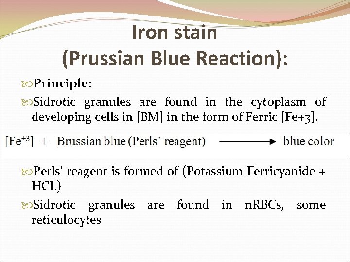 Special Stain Cytochemical Reactions in Acute Leukemia Cytochemical