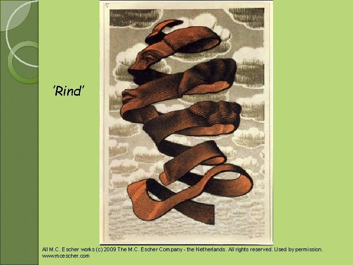 ’Rind’ All M. C. Escher works (c) 2009 The M. C. Escher Company -