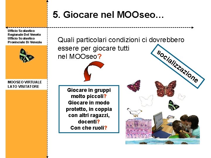 5. Giocare nel MOOseo… Ufficio Scolastico Regionale Del Veneto Ufficio Scolastico Provinciale Di Venezia