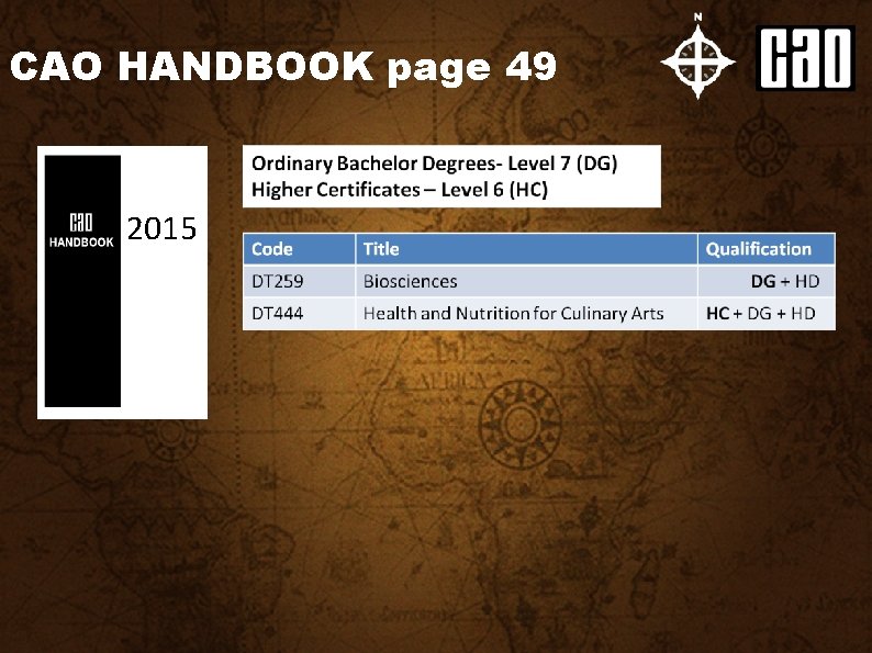 CAO HANDBOOK page 49 2015 