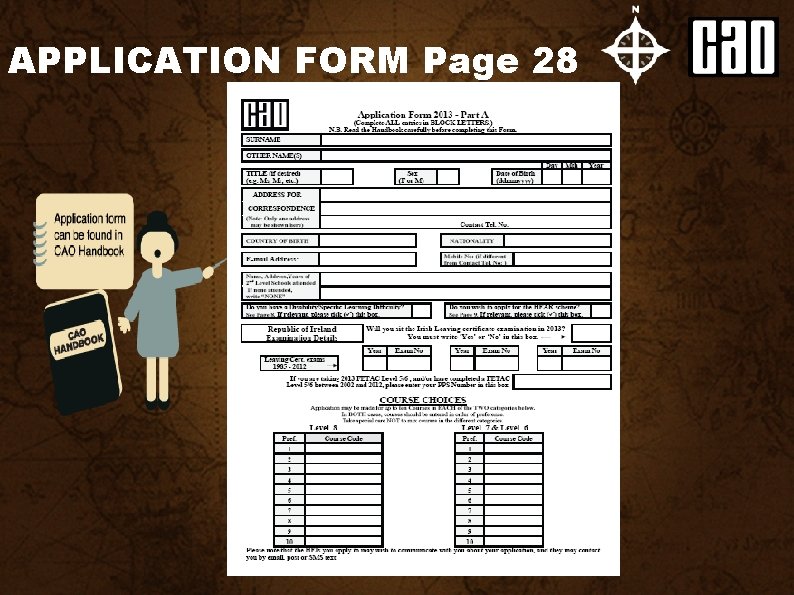 APPLICATION FORM Page 28 