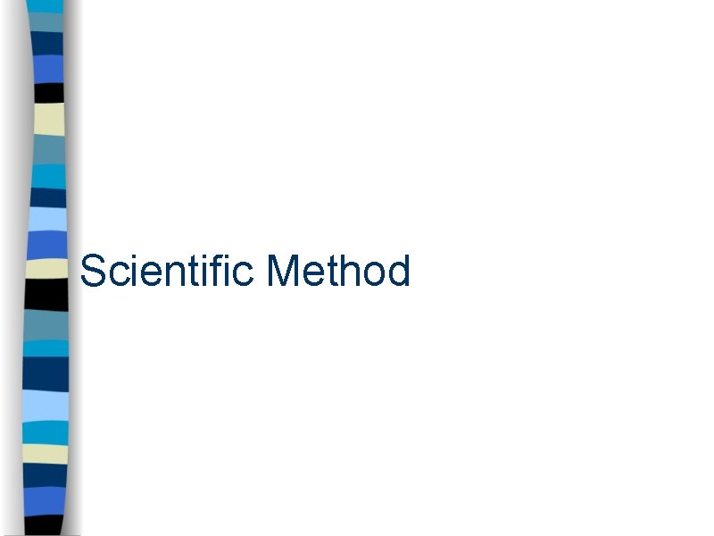 Scientific Method 