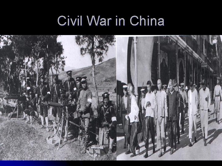 Civil War in China 