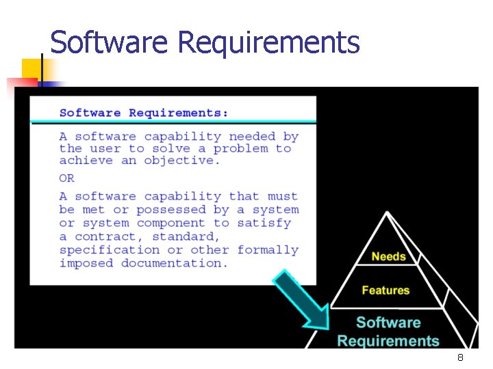 Software Requirements 8 