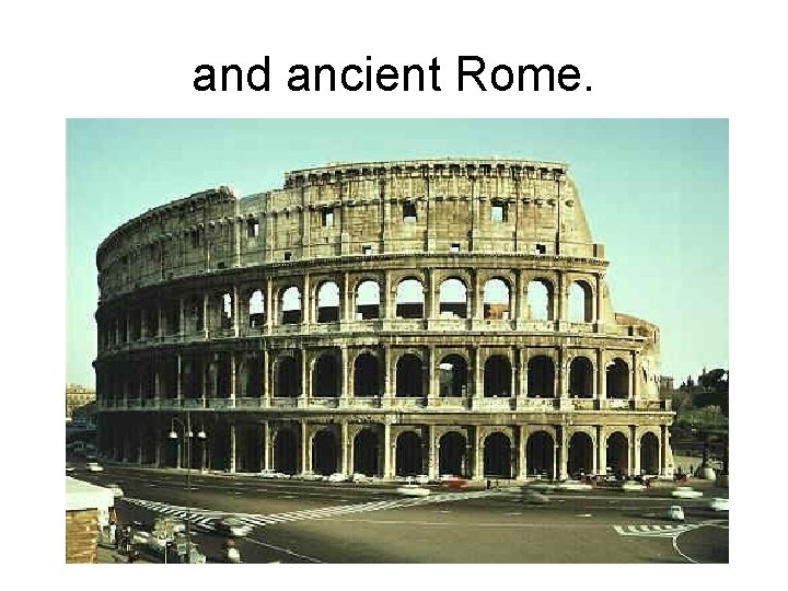 and ancient Rome. 