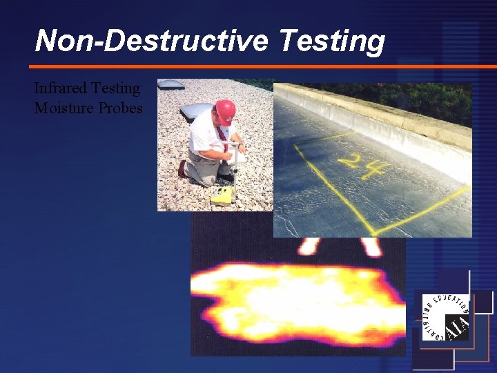 Non-Destructive Testing Infrared Testing Moisture Probes 