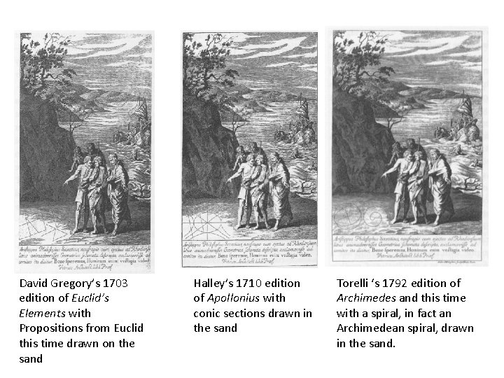 David Gregory’s 1703 edition of Euclid’s Elements with Propositions from Euclid this time drawn