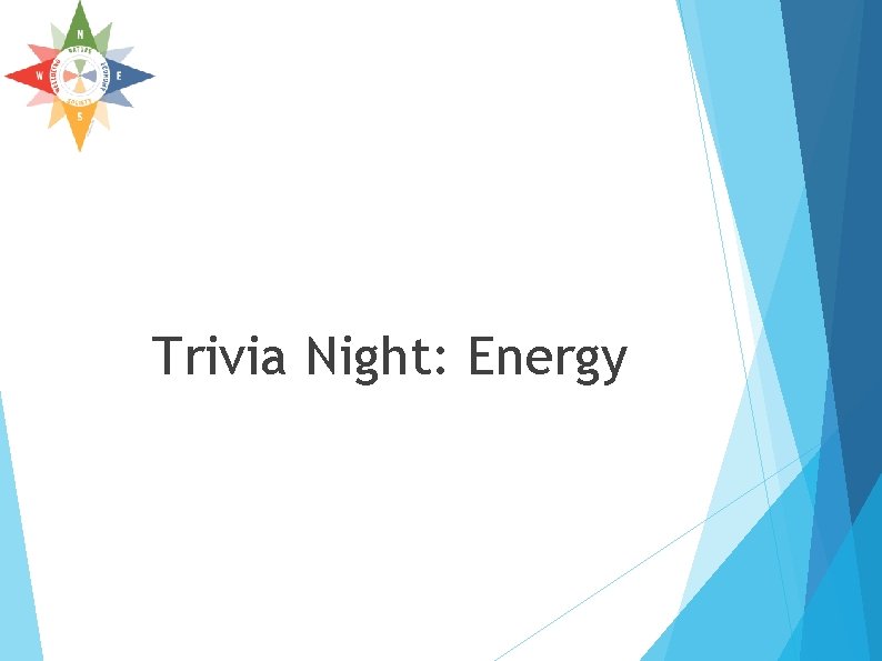 Trivia Night: Energy Trivia Night: Energy