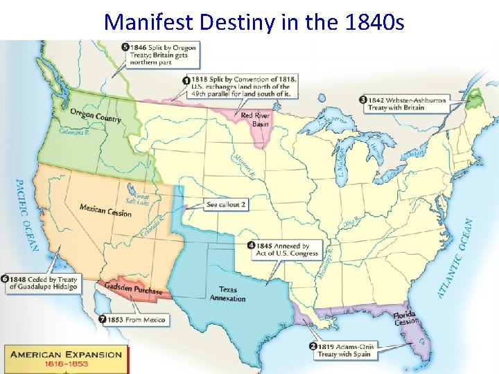 Manifest Destiny in the 1840 s 