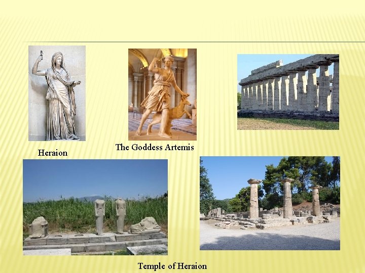 Heraion The Goddess Artemis Temple of Heraion 