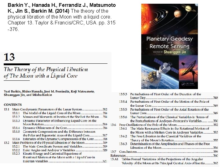 Barkin Y. , Hanada H. , Ferrandiz J. , Matsumoto K. , Jin S. Barkin Y. , Hanada H. , Ferrandiz J. , Matsumoto K. , Jin S.