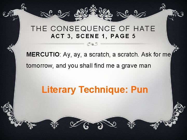 BEST LINES IN ROMEO JULIET By Ms Secko