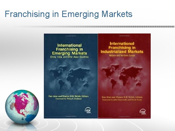 Franchising in Emerging Markets 